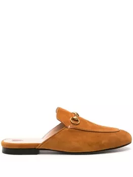 Gucci мюли Princetown, нейтральный цвет