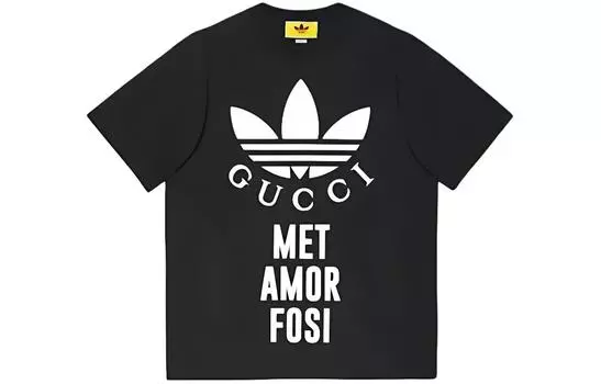 Футболка мужская Adidas x Gucci, черный