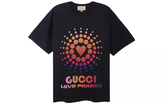 Футболка мужская Gucci Love Parade, черный