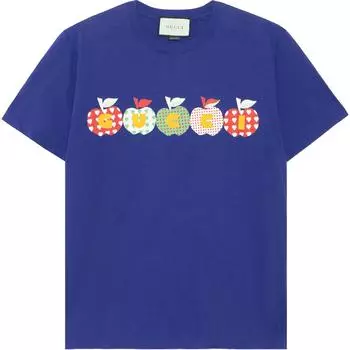 Мужская футболка Gucci, синий