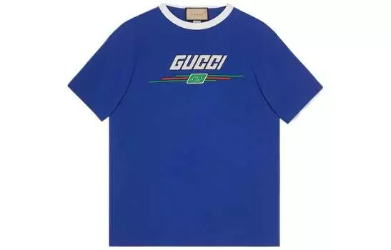 Мужская футболка Gucci, синий