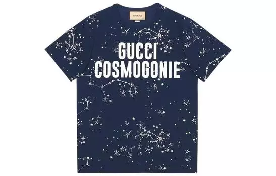 Мужская футболка Gucci, синий