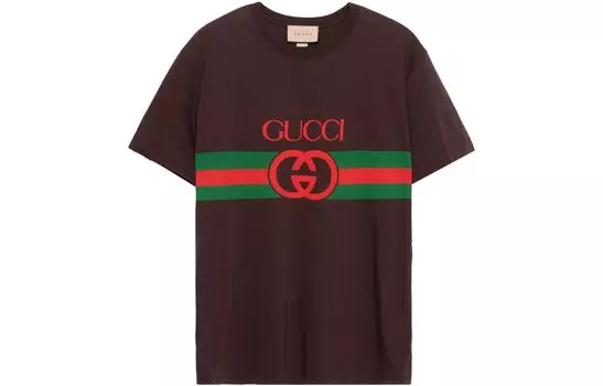 Футболка мужская Gucci, коричневый