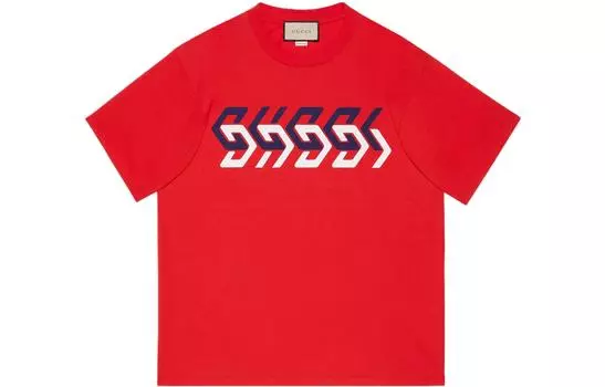 Gucci Мужская футболка, красный