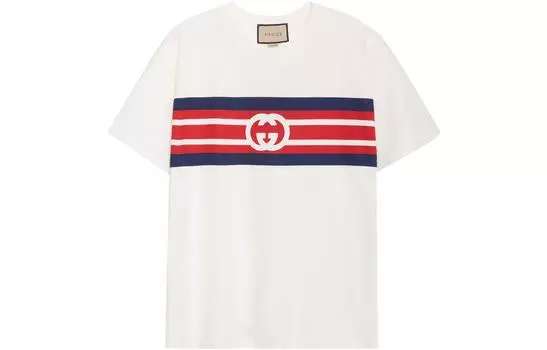 Gucci Мужская футболка, молочный