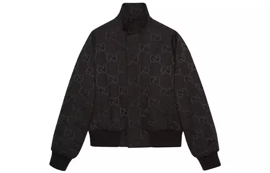 Куртка мужская Gucci с узором, черный