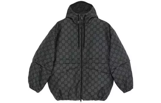Куртка мужская Gucci с капюшоном, черный