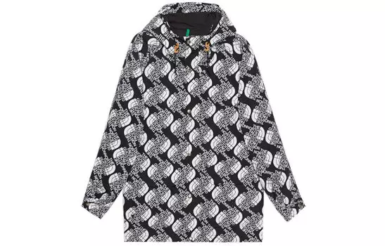 Куртка мужская The North Face x Gucci, черный / белый