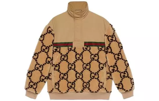 Куртка мужская Gucci Oversized, коричнево-бежевый