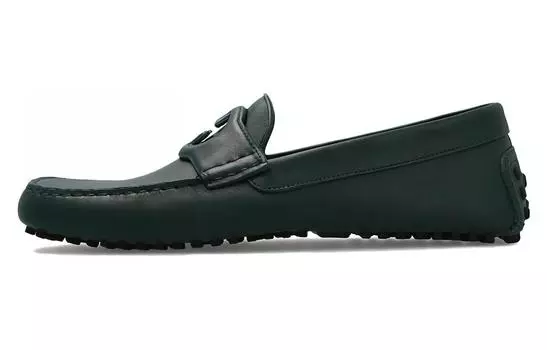 Туфли мужские Gucci Driver, зеленый