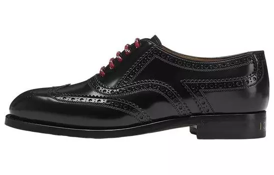 Туфли мужские Gucci Lace Up, черный