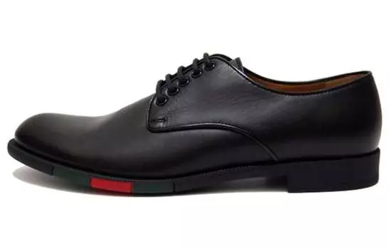Туфли мужские Gucci, черный / красный