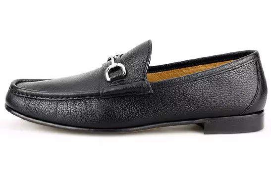 Туфли мужские Gucci Low-Top с пряжкой, черный