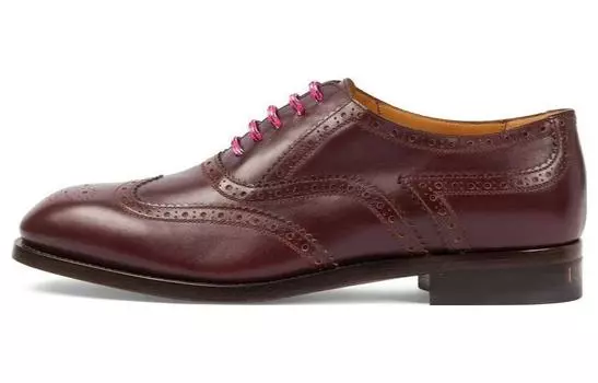 Туфли мужские Gucci Lace-up, бордовый
