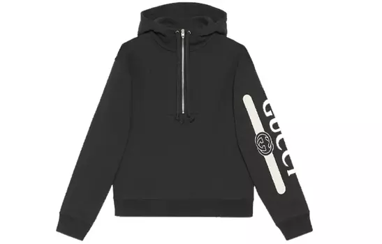 Толстовка мужская Gucci, черный / белый