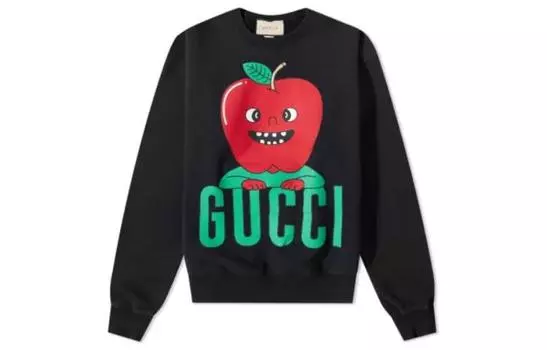 Толстовка мужская Gucci Pablo Delcielo Crew, черный
