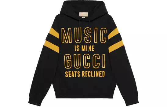GUCCI Мужская толстовка, цвет Black
