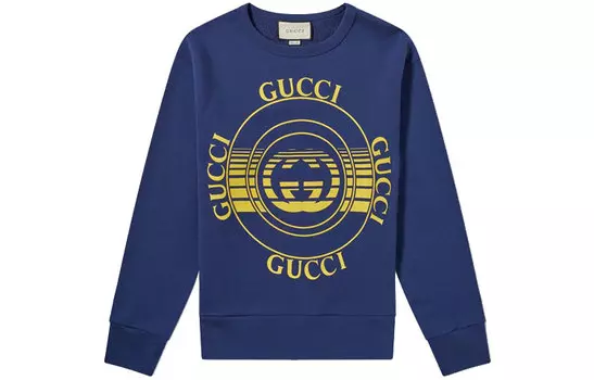 Мужская толстовка Gucci, синий
