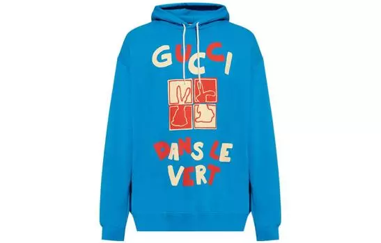 Мужская толстовка Gucci, синий