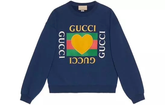 Мужская толстовка Gucci, синий