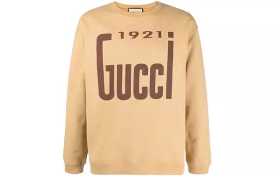 Толстовка мужская Gucci 1921 Series, коричневый
