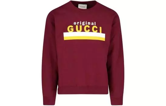 Толстовка мужская Gucci, бордовый