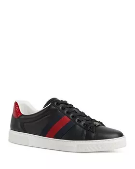Gucci Мужские кожаные кроссовки Gucci Ace, мультиколор