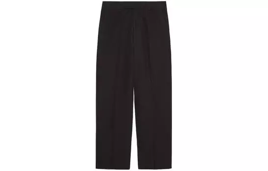 Брюки мужские Gucci Cropped Textured Chino, черный