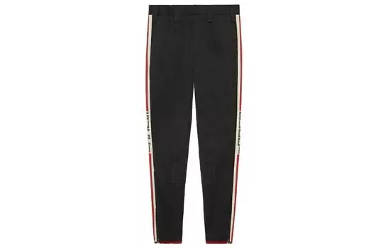 Брюки мужские Gucci, черный / белый / красный
