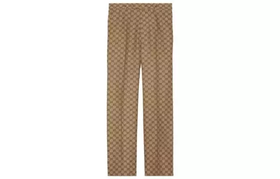 Брюки мужские Gucci Supreme, коричневый