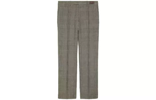 Брюки мужские Gucci Prince Of Wales, коричневый
