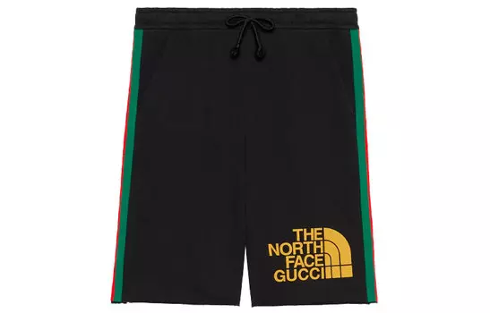 Gucci Мужские повседневные шорты, черный