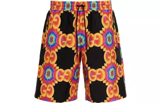 GUCCI Мужские повседневные шорты, цвет Black