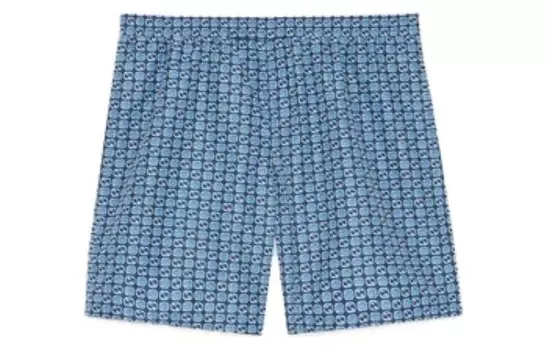 GUCCI Мужские повседневные шорты, цвет Blue