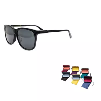 Солнцезащитные очки Gucci Rectangular мужские, черный