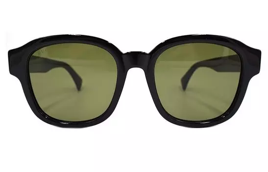 GUCCI Мужские солнцезащитные очки, Black/dark green