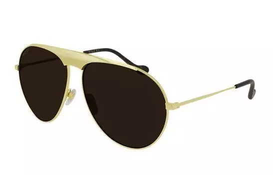 Очки солнцезащитные мужские Gucci Aviator, золотой