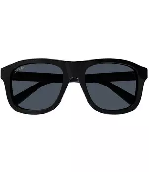 Gucci Мужские солнцезащитные очки-навигатор GG1316S 54 мм, черный