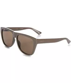 Gucci Мужские солнцезащитные очки-навигатор GG1345S 57 мм, коричневый