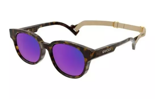 GUCCI Мужские солнцезащитные очки, Tortoiseshell
