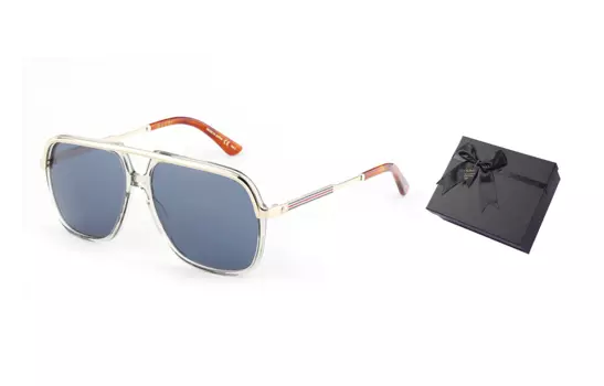 GUCCI Мужские солнцезащитные очки, Transparent off-white