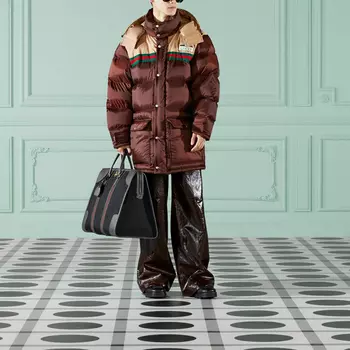 Пальто мужское Gucci, бордовый