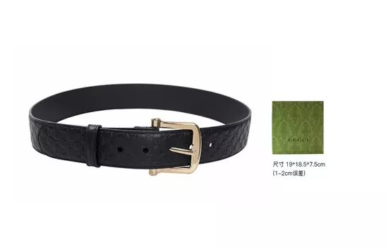 Ремень мужской Gucci Leather, черный