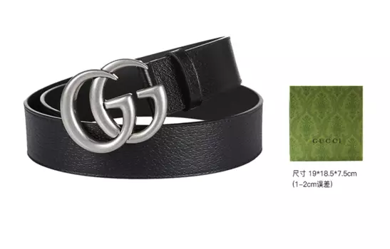 Gucci Мужской кожаный ремень, цвет gift box style
