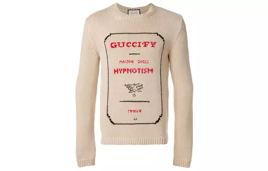 Свитер мужской Gucci, молочный