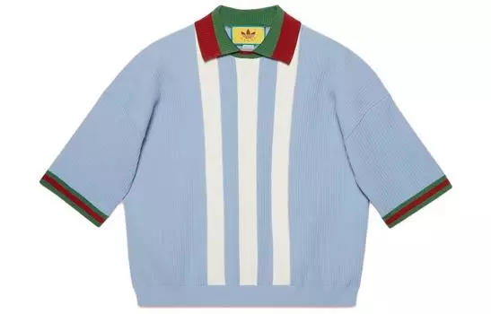 Мужской свитер Gucci X Adidas, синий