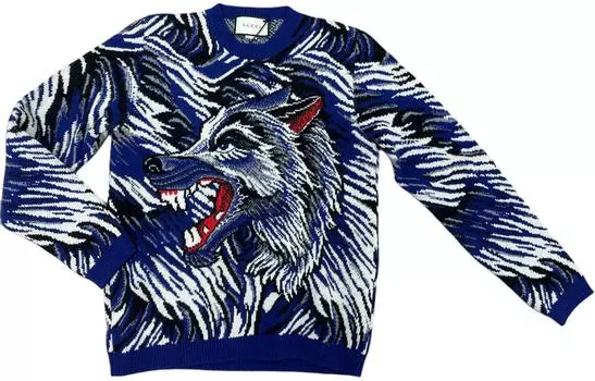 Мужской свитер Gucci, синий