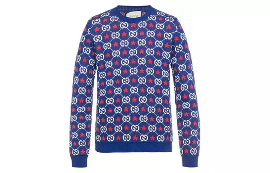 Мужской свитер Gucci, синий