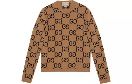 Джемпер мужской Gucci, бежевый / черный