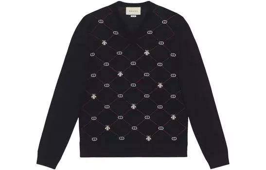 Gucci Мужской свитер, синий